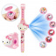 Дитячий наручний годинник проекційний Takara Tomy Hello Kitty Рожевий (484492649) Краматорск