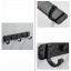 Вішалка настінна універсальна Boer з 3 гачками 18,5 см Black (H051344) Запоріжжя