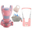 Хипсит эрго-рюкзак кенгуру переноска Baby Carrier 6 в 1 и игрушка Пушин кот Радуга (vol-1912) Львов