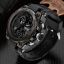 Годинник наручний чоловічий Sanda Tattoo Black Луцьк