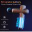 Масажер перкусійний Booster Lightsaber 4000mah 8 насадок Чорний (2430451836) Черкаси