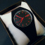 Наручний годинник чоловічий Skmei Rubber Black 9068 Чорний (1525) Кременець