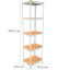 Металевий стелаж Emby Light Series 2400х600x450 мм 5 полиць ДСП до 100 кг Київ