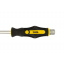 Викрутка ударна шліцева магнітна MASTERTOOL GM EXTERNAL HEX SL8х150 мм ручка з покриттям TPR (49-6815) Дзензелівка