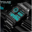 Чоловічий годинник Skmei 1335 Ripple Black Городок