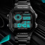Чоловічий годинник Skmei 1335 Ripple Black Городок