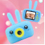 Дитяча Фотокамера Kids Funny Camera 3.0 Pro Протиударний Фотоапарат 12 Mpx Full HD 1920x1080P зйомка Синій + Карта пам'яті 16ГБ Королево