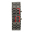 Годинник-браслет Led Watch Iron Samurai, Чорний з червоними світлодіодами ( IBW012BR ) Київ