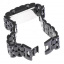 Годинник-браслет Led Watch Iron Samurai, Чорний з червоними світлодіодами ( IBW012BR ) Київ