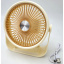 Настільний акумуляторний вентилятор UKC Portable Fan ZB124A 6376 14 см Жовтий (hub_nhk458) Южноукраїнськ