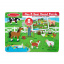 Звуковий пазл для малюків Melissa&Doug" Ферма старого Макдональдса" дерев'яні елементи Ладан