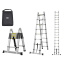 Драбина алюмінієва телескопічна розкладна OPT-TOP 3.8 м (1756374724) Житомир