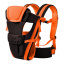 Сумка-кенгуру SUNROZ BP-14 Baby Carrier рюкзак для перенесення дитини Чорно-Помаранчевий (SUN0978) Балаклія