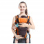 Сумка-кенгуру SUNROZ BP-14 Baby Carrier рюкзак для перенесення дитини Чорно-Помаранчевий (SUN0978) Балаклія