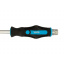 Викрутка ударна хрестова магнітна MASTERTOOL GM EXTERNAL HEX PH3х200 мм ручка з покриттям TPR (49-6320) Володарськ-Волинський