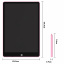 Графічний планшет для малювання Psheko Writing Tablet 16" Pink (FR050643) Кропивницкий