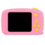Дитяча цифрова фотокамера Smart Kids Camera фотоапарат 8х4,5х5 см Рожевий (2104618330) Ладан