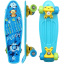 Скейт пластиковий Enero Mini Puppy 42 см Синій (1012773) Київ