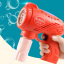 Іграшковий дитячий пістолет який генерує бульбашки Space Bubble Gun червоний (AUAU06) Ладан