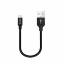 Кабель ColorWay USB/micro USB M/M 2.4А 0.25м Black CW-CBUM048-BK Ізюм