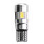 Комплект світлодіодних ламп Napo T10-5630-6smd-Lens W5W T10 4 шт Білий (2518544567) Ніжин