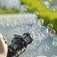Детский пулемет игрушечный No Brand Bubble Gatling 950WJ генератор мыльных пузырей Миниган Гатлинг пузыремёт 8 отверстий Черный Харків