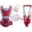 Хипсит Baby Carrier эрго-рюкзак кенгуру переноска 6 в 1 игрушка Пушин кот Луна (vol-1880) Красный Хмельницький