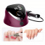 Фрезер для манікюру з педаллю SML Nail Sander M12 Рожевий (SML-M12PNK) Орехов
