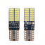 Комплект світлодіодних ламп Napo T10-3014-24smd W5W T10 2 шт Білий (2518515745) Кременчуг
