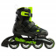 Ролики Rollerblade Microblade 2023 36.5-40 Black/Green (1012-07221900-T83-36.5-40) Королево