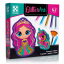 Набір для творчості "Glitter Art Казкові принцеси" Vladi Toys VT4501-10, 5 флаконів з глітерами Кременчуг