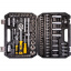 Набір ключів та насадок торцевих MASTERTOOL CrV 1/4" та 1/2" 94 шт 78-5094 Николаев