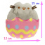Набір м'яких іграшок 2Life Pusheen cat 12х15 см з попкорном і кіт в яйці v-12365 Покровск