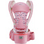 Хипсит эрго-рюкзак кенгуру переноска Baby Carrier 6 в 1 Розовый цветок (vol-10120) Дніпрорудне