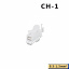 Набір з'єднувачів для дроту PW CH-1 колодки клемні на один контакт 10 шт Білий (C051300-10) Самбор
