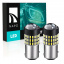 Комплект світлодіодних ламп Napo LED 1157-3014-54smd-Lens P21/5W 1157 BAU15S 2 шт Білий (2523897667) Ровно