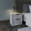 Тумба приліжкова No Brand FT-3 450х350х490 мм Бетон (9152261) Курень