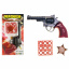 Игрушечный револьвер Magnum c пистонами и значком Golden Gun 280GG Кам'янка-Дніпровська