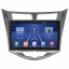 Штатная магнитола Lesko Hyundai Solaris I Рестайлинг 2014-2017 10" 6/128Gb 4G Wi-Fi GPS Top (9321-51990) Шостка