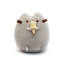 Мягкая игрушка S&T Pusheen cat с мороженым 18 см Gray (vol-68) Херсон