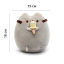 Мягкая игрушка S&T Pusheen cat с мороженым 18 см Gray (vol-68) Херсон
