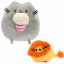 Набір м'яких іграшок 2Life Pusheen cat 12x15 см та 10х7 см v-12253 Київ