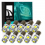 Комплект світлодіодних ламп Napo LED BA9S-5050-5smd T4W Ba9s 10 шт Білий (688754902) Первомайск