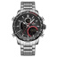 Часы мужские наручные Naviforce Fire NF9182 Silver Black NF9182 S/B (15216-hbr) Умань