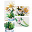 3D конструктор Jie Star 9033 Epiphyllum Bonsai 835 деталей 13216-84632 Курінь