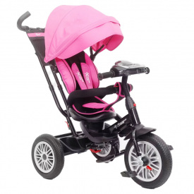 Велосипед 3-х колісний Bambi TR2406 з пультом рожевий