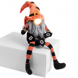 М'яка іграшка YES! Fun Хелловін Гном Хлопчик 41см LED ніс (974482)