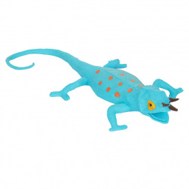 Игрушка резиновая Ящерица Bambi W628-71BT/116T силиконовый наполнитель Бирюзовый