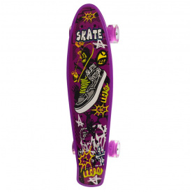 Скейт пенніборд Profi 56x14 см Фіолетовий (МS-0749-58)