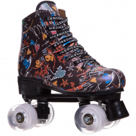 Роликові ковзани SP-Sport Rio Roller Z-3854 34 Коричневий